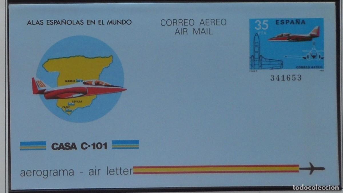 Sellos: ESPA&Ntilde;A-SELLOS-ENTERO POSTALES-LIQUIDACION TOTAL-AEROGRAMAS-VER FOTO-N&ordm;206