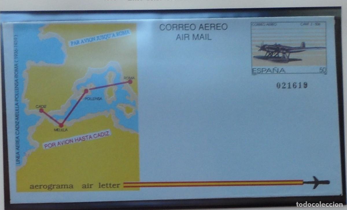 Sellos: ESPA&Ntilde;A-SELLOS-ENTERO POSTALES-LIQUIDACION TOTAL-AEROGRAMAS-VER FOTO-N&ordm;214