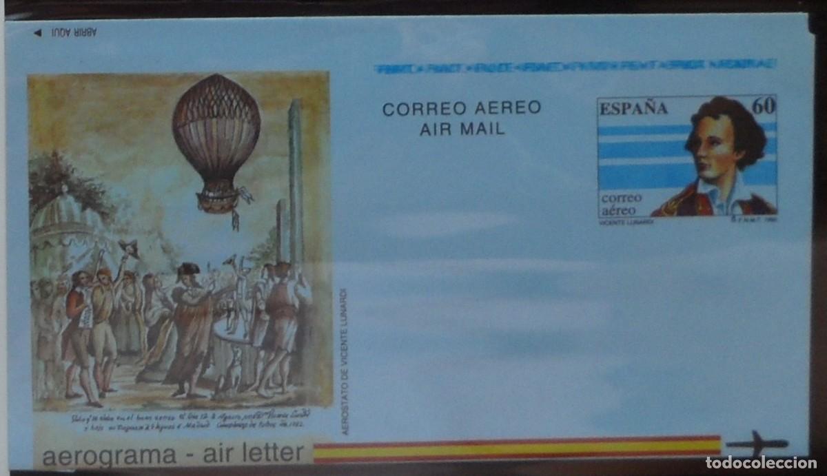 Sellos: ESPA&Ntilde;A-SELLOS-ENTERO POSTALES-LIQUIDACION TOTAL-AEROGRAMAS-VER FOTO-N&ordm;217