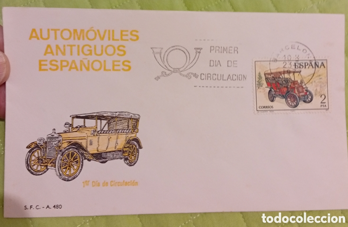Sellos: Filatelia sellos sobr&eacute; del primer d&iacute;a de circulaci&oacute;n