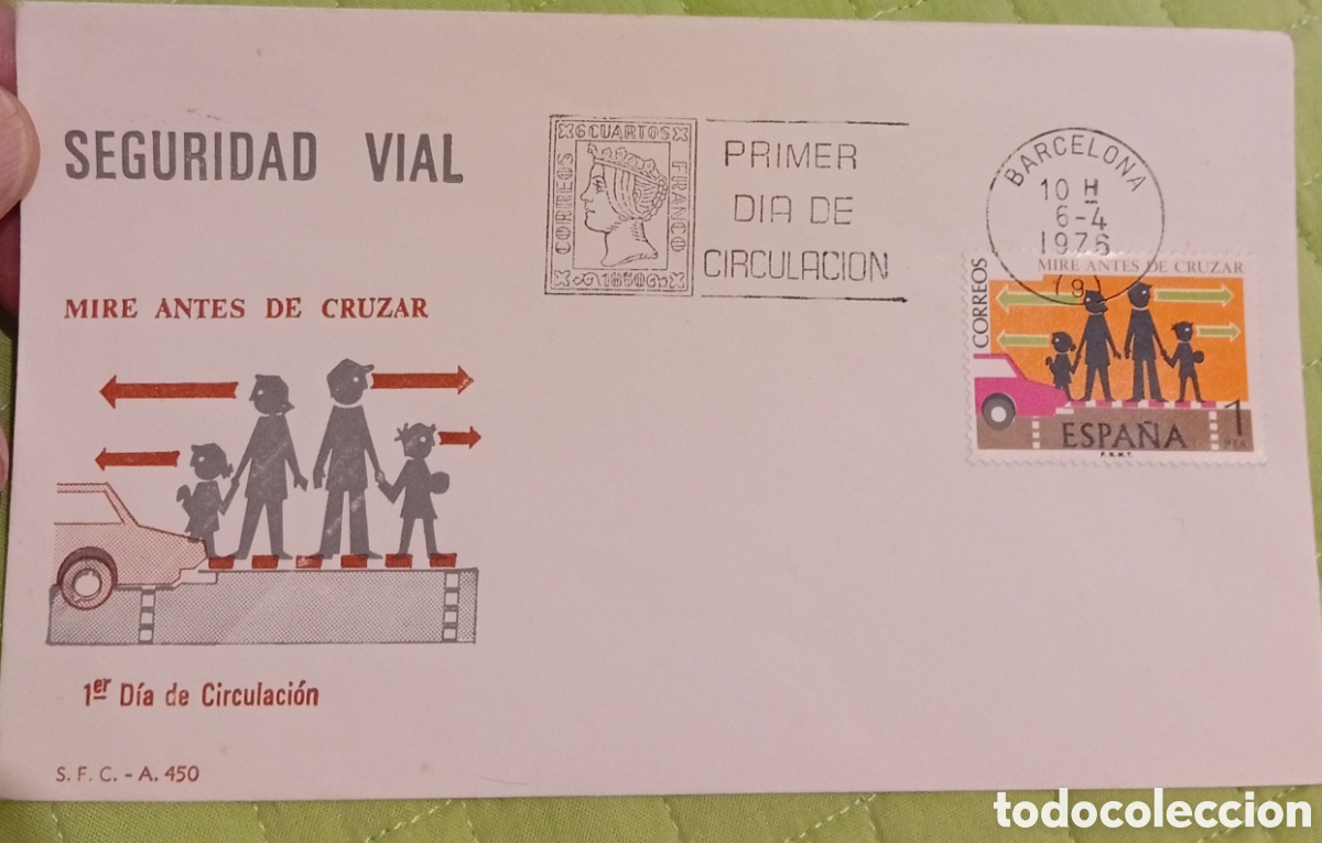 Sellos: Filatelia sellos sobr&eacute; del primer d&iacute;a de circulaci&oacute;n