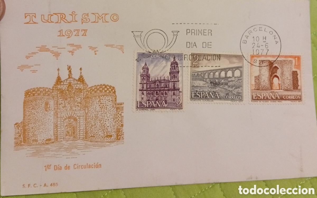Sellos: Filatelia sellos sobr&eacute; del primer d&iacute;a de circulaci&oacute;n