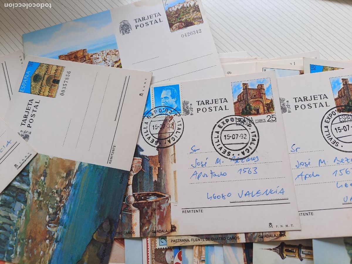 Sellos: Lote de 58 enteros postales - Foto 2