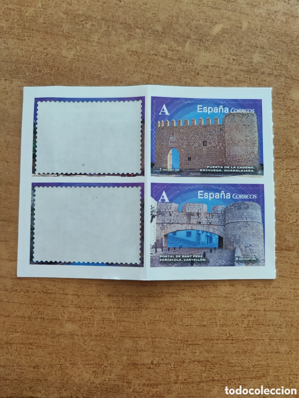 Sellos: Sellos Espa&ntilde;a. 4924C Carnet: Arcos y Puertas Monumentales IV. 2015