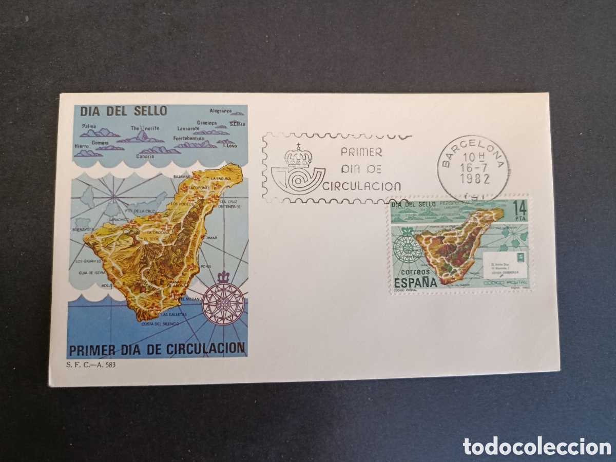 Stamps: SPD. EDIFIL 2668. COMPLETA. 1982. D&Iacute;A DEL SELLO.