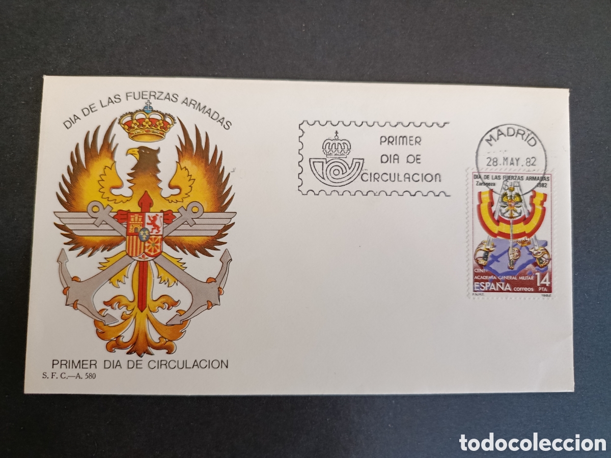 Stamps: SPD. EDIFIL 2659. COMPLETA. 1982. D&Iacute;A DE LAS FUERZAS ARMADAS.