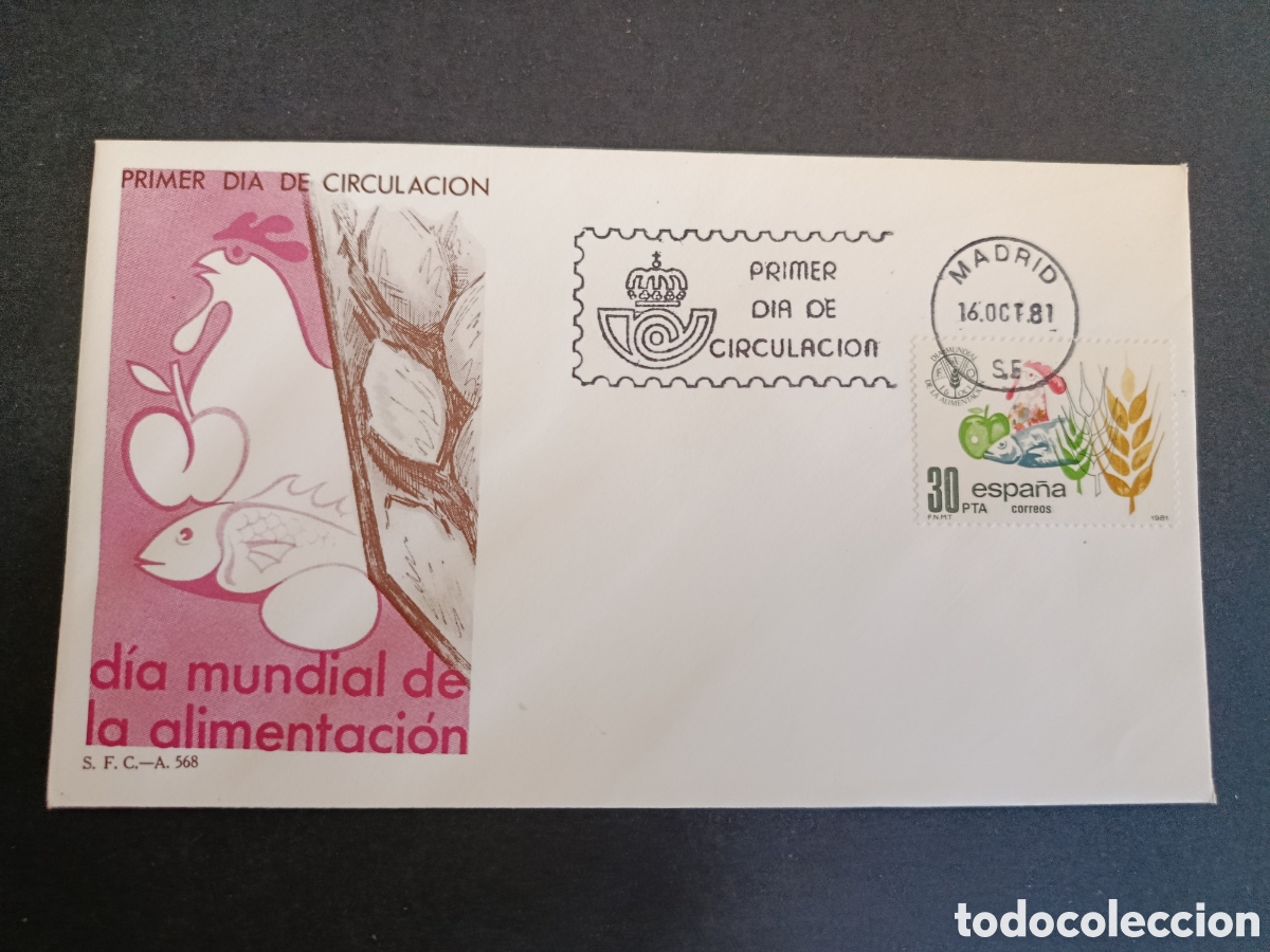 Stamps: SPD. EDIFIL 2629. COMPLETA. 1981. D&Iacute;A MUNDIAL DE LA ALIMENTACI&Oacute;N.