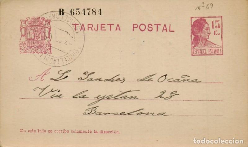 Sellos: FA4728. Tarjeta postal dirigida a Barcelona