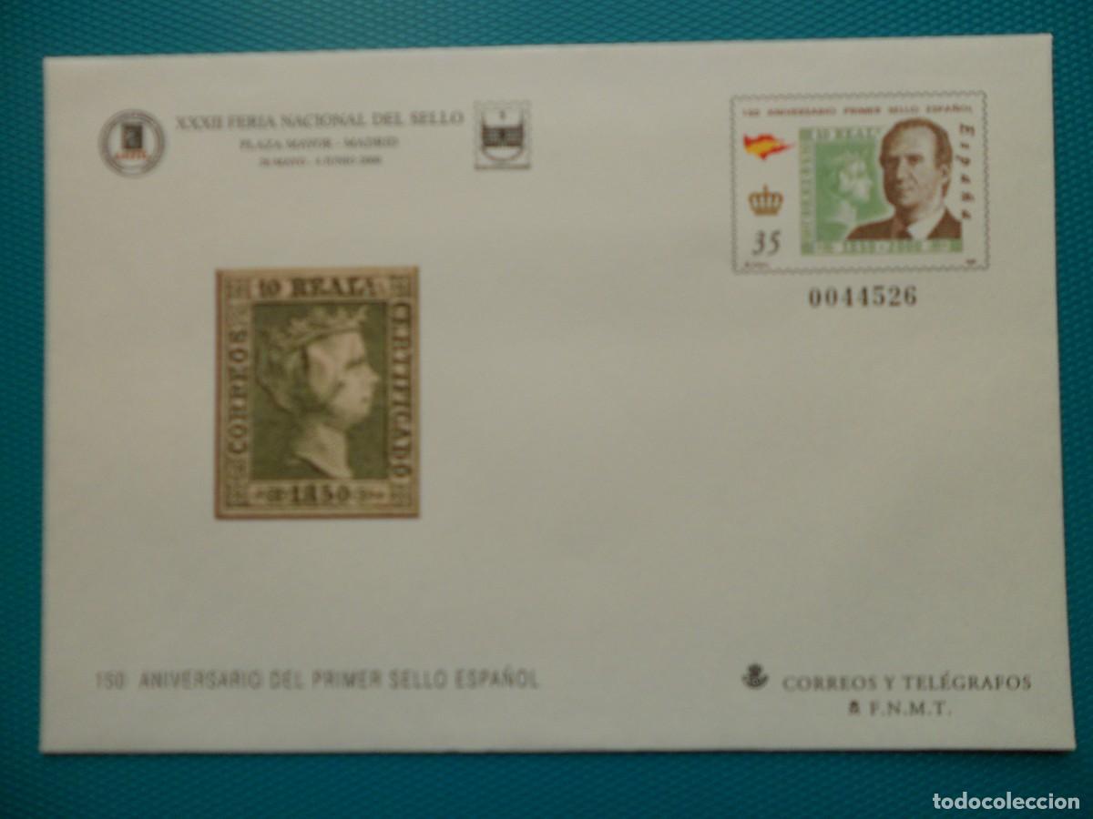 Sellos: 2000-ESPA&Ntilde;A-SOBRES ENTERO POSTALES-VER FOTO-N&ordm;64-XXII FERIA NACIONAL DEL SELLO-MADRIDX