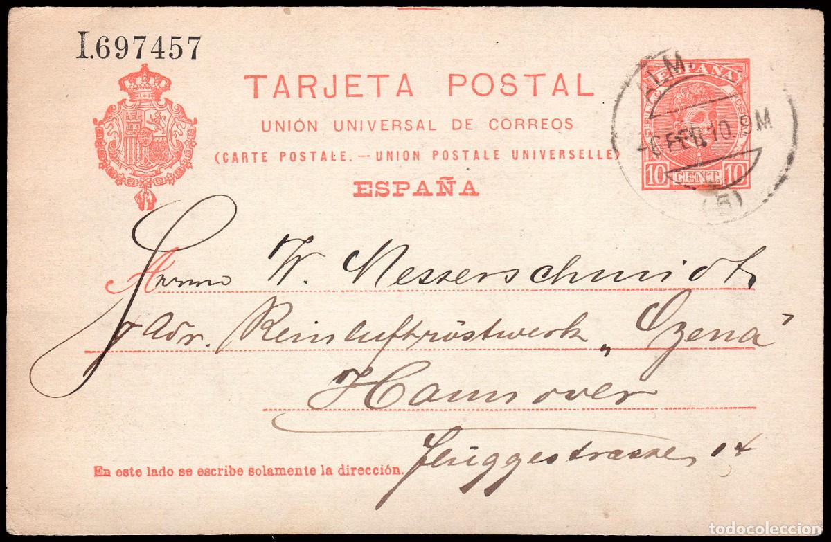 Sellos: Almer&iacute;a - Edi o EP 47 - Entero postal Mat &rdquo;Almer&iacute;a 6/2/10&rdquo;