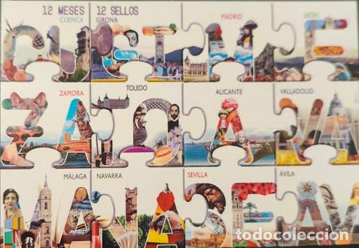 Sellos: Lote de 5 Tarjetas Postales con Sello de Franqueo A