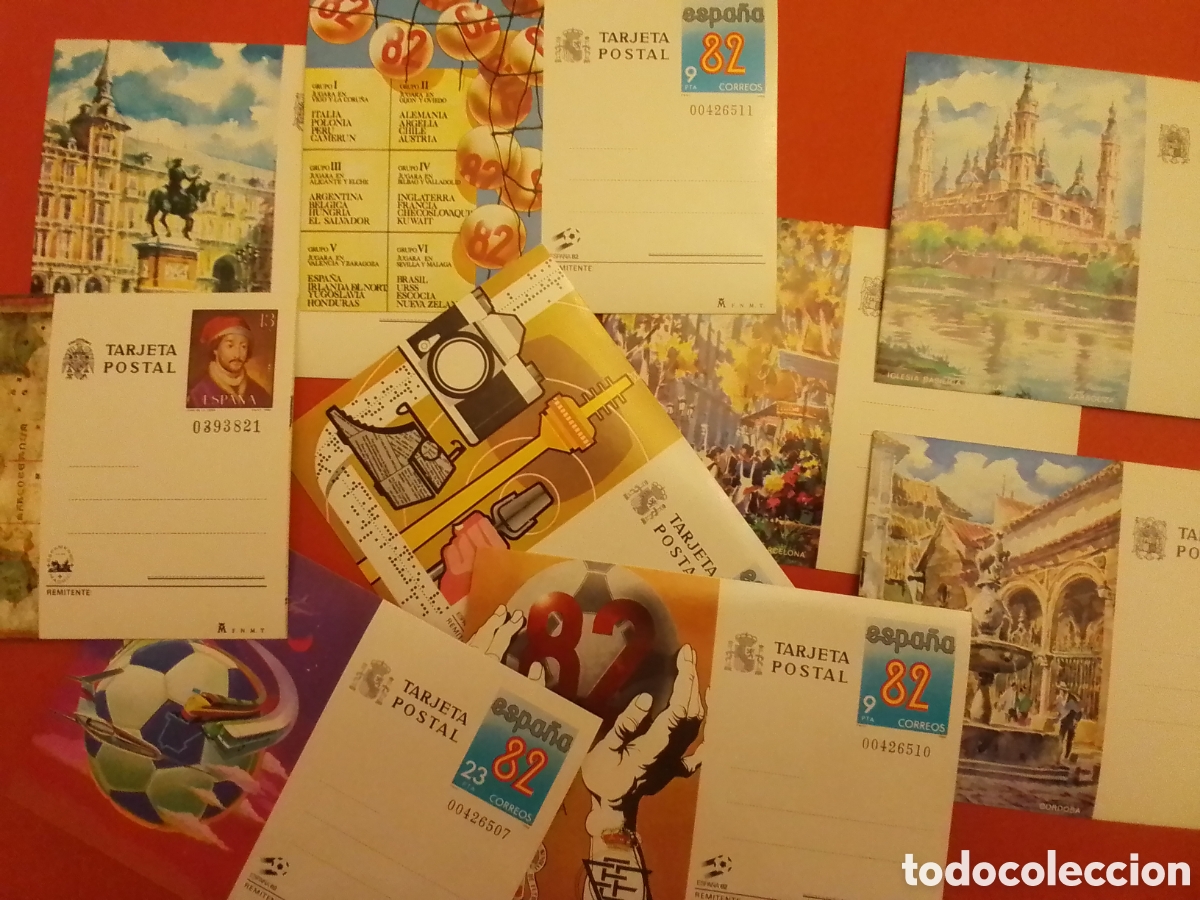 Sellos: 20 Tarjetas Entero Postales