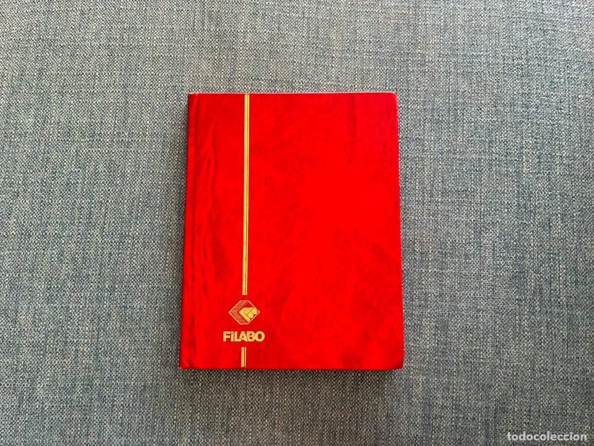 Sellos: &Aacute;lbum FILABO con colecci&oacute;n de cientos de sellos de Espa&ntilde;a antiguos
