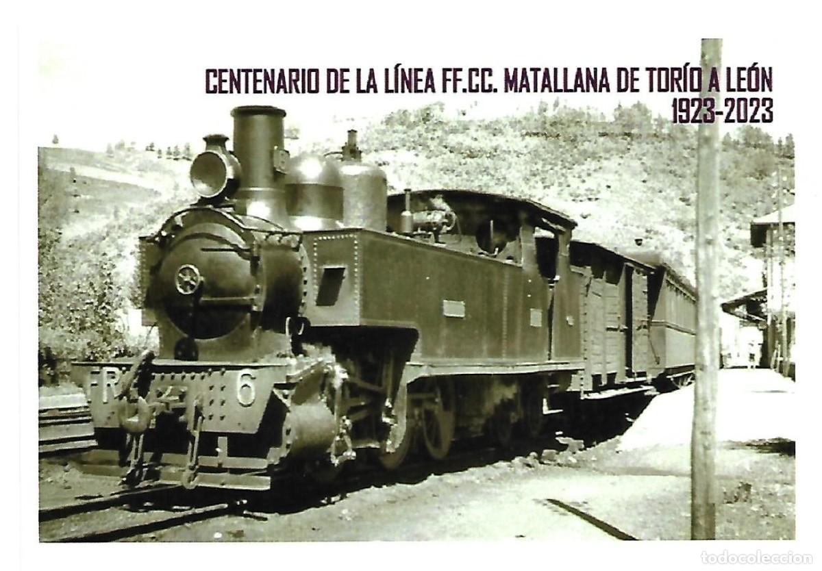 Sellos: TARJETA POSTAL PREFRANQUEADA TARIFA A. PREPAGADA. ENTEROPOSTAL. A&Ntilde;O 2023. MATALLANA DE TOR&Iacute;O.LEON