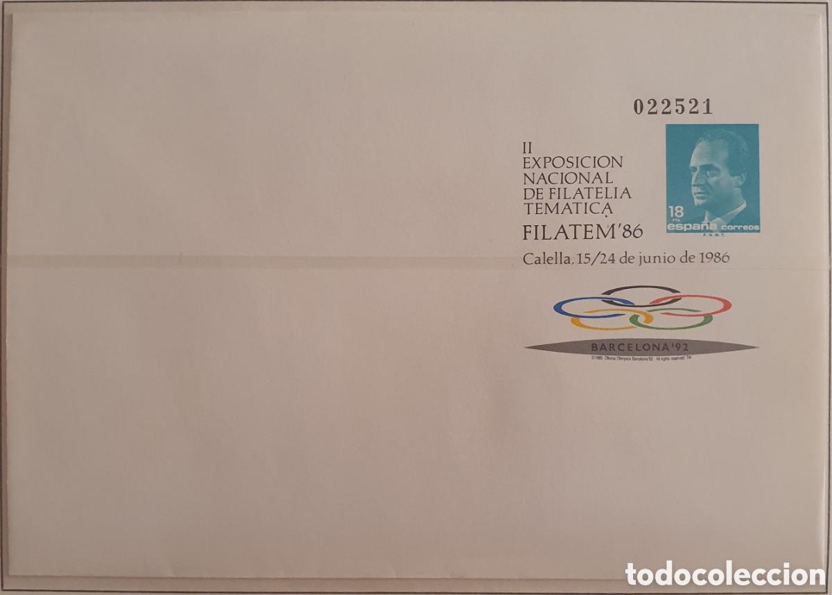 Sellos: Sobre entero postal n&uacute;mero 4 - Foto 1