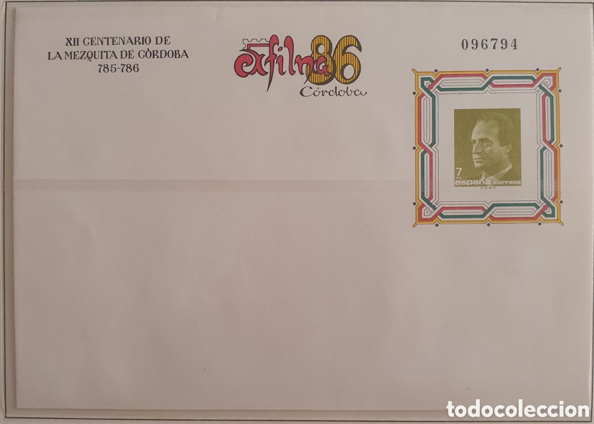 Sellos: Sobre entero postal n&uacute;mero 5 - Foto 1