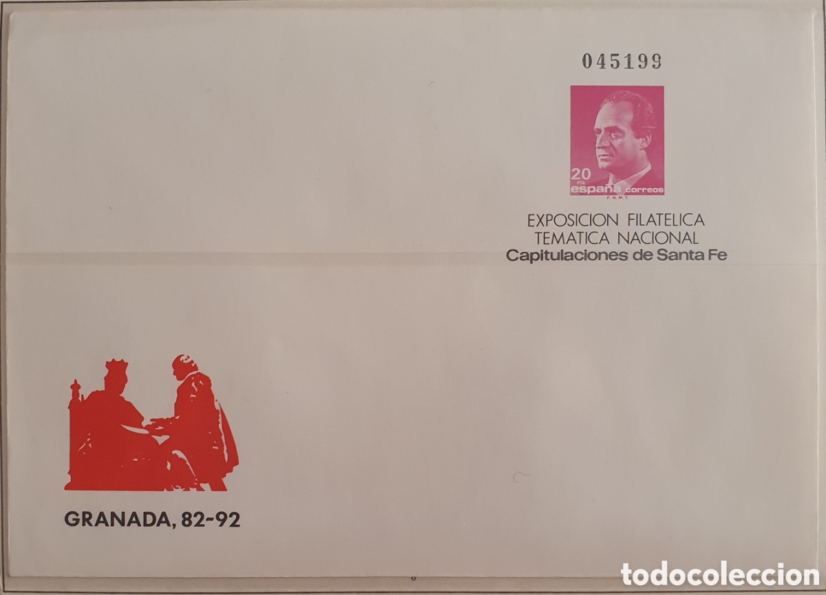 Timbres: Sobre entero postal n&uacute;mero 8