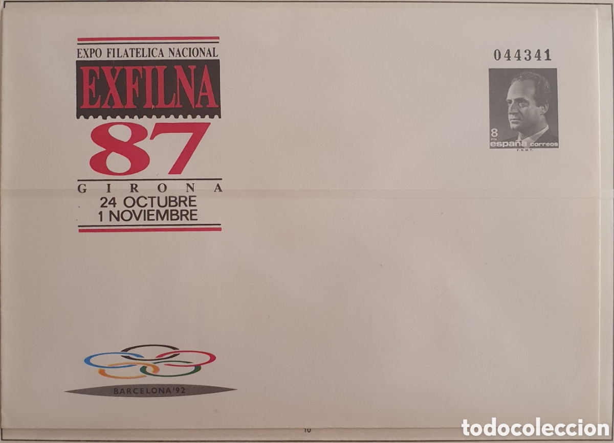 Timbres: Sobre entero postal n&uacute;mero 10