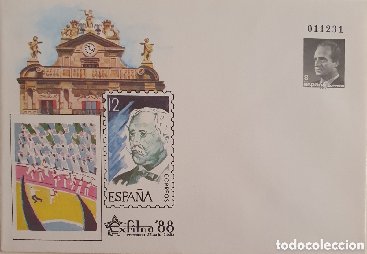 Sellos: Sobre entero postal n&uacute;mero 10B