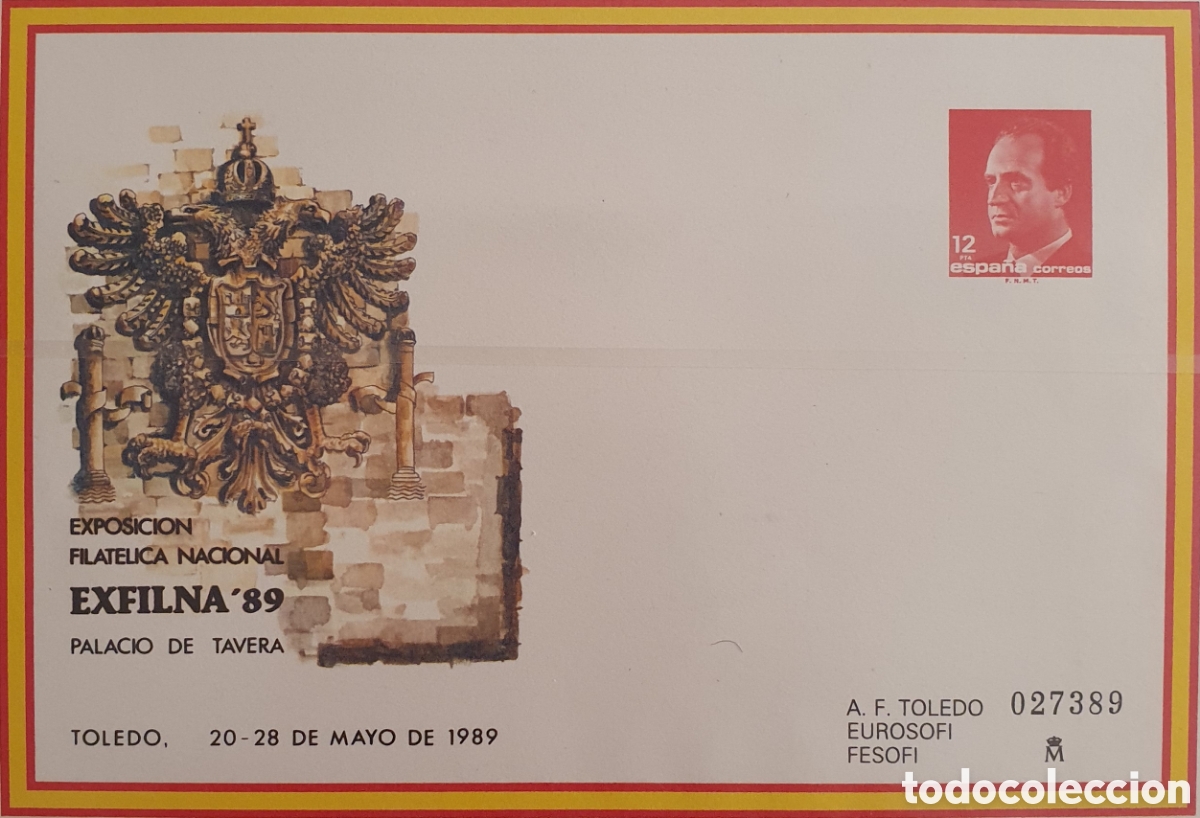Sellos: Sobre entero postal n&uacute;mero 13