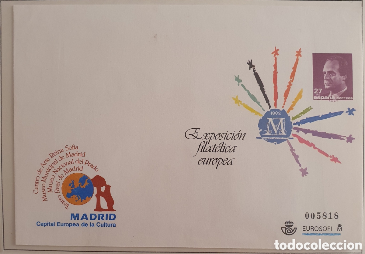 Sellos: Sobre entero postal n&uacute;mero 17 y 18 - Foto 2