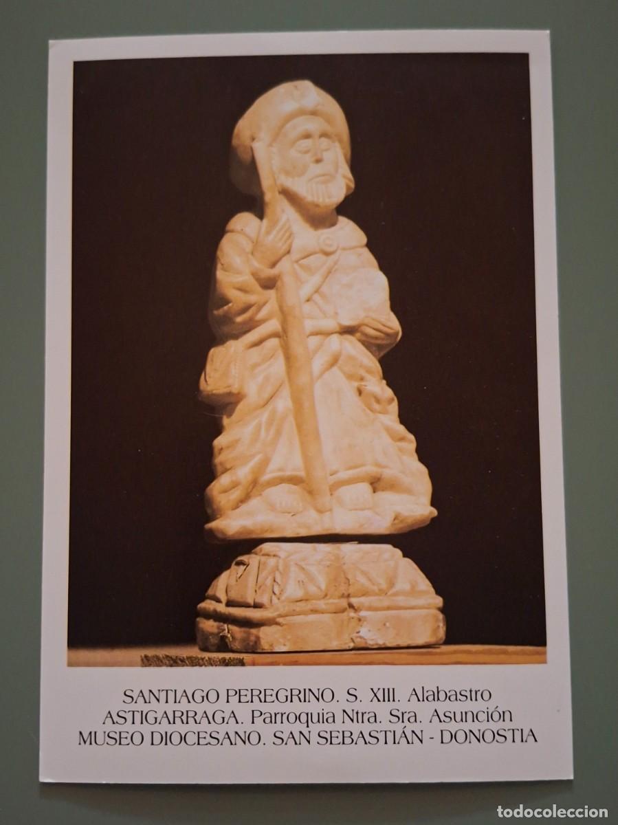 Sellos: TARJETA DEL CORREO 1999 - EXPO FILATELICA GIPUZCOA 99 - SANTIAGO PEREGRINO, EDIFIL 66 - ESPA&Ntilde;A ...