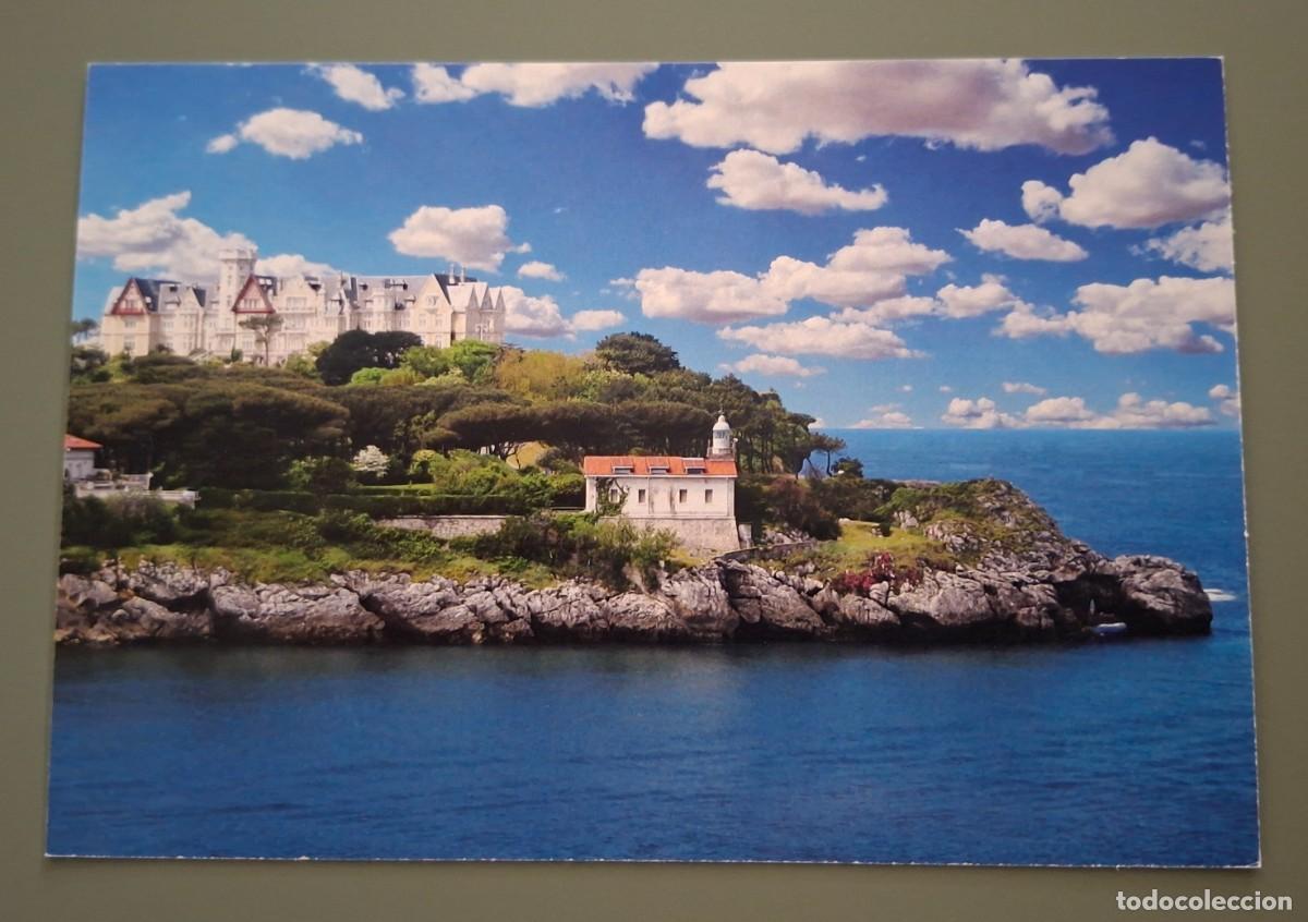 Sellos: TARJETA CORREO 2019 - SANTANDER PENINSULA DE LA MAGDALENA - EDIFIL 144 - ESPA&Ntilde;A ..A3565