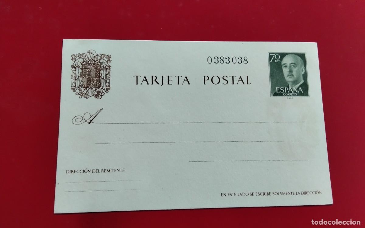 Sellos: TARJETA POSTAL TIPO ENTERO DE GENERAL FRANCO EDIFIL 90