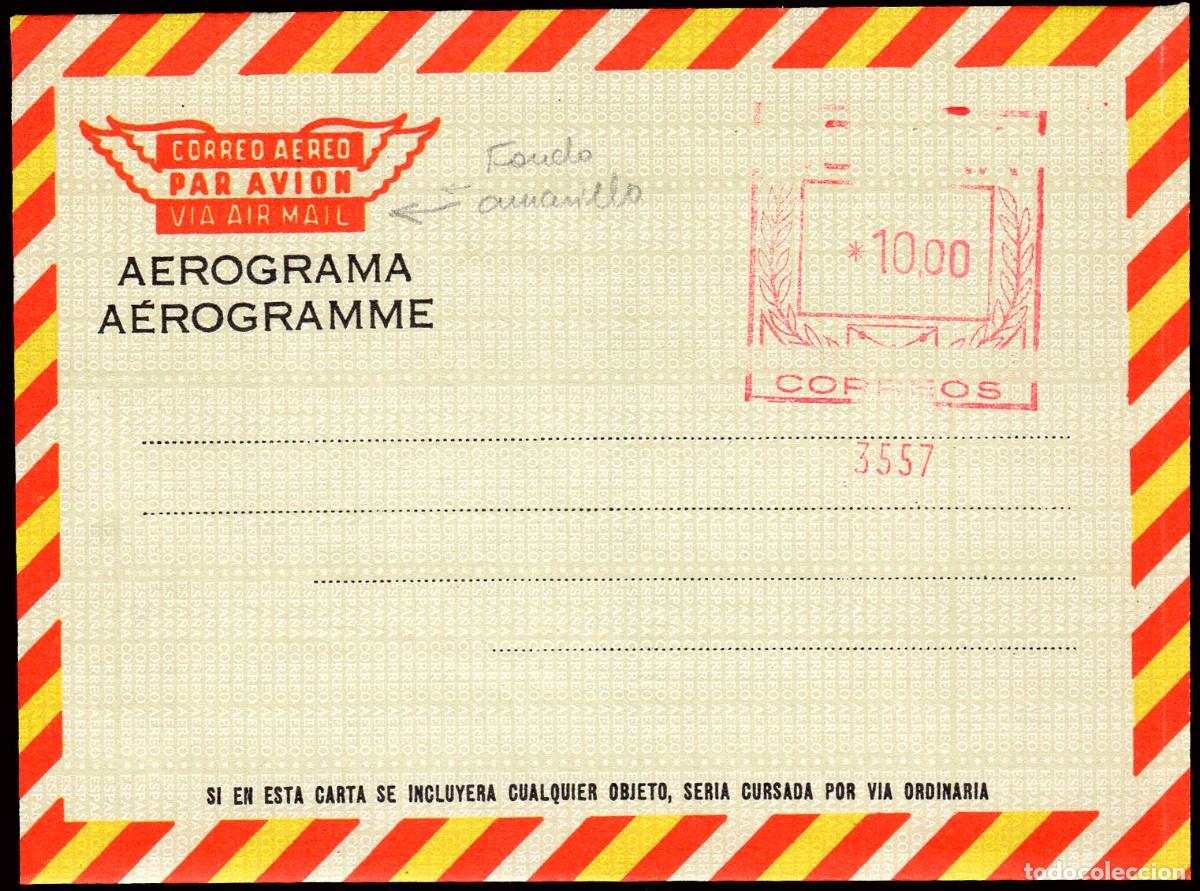 Sellos: Espa&ntilde;a - Aerogramas - Edi (*) 112