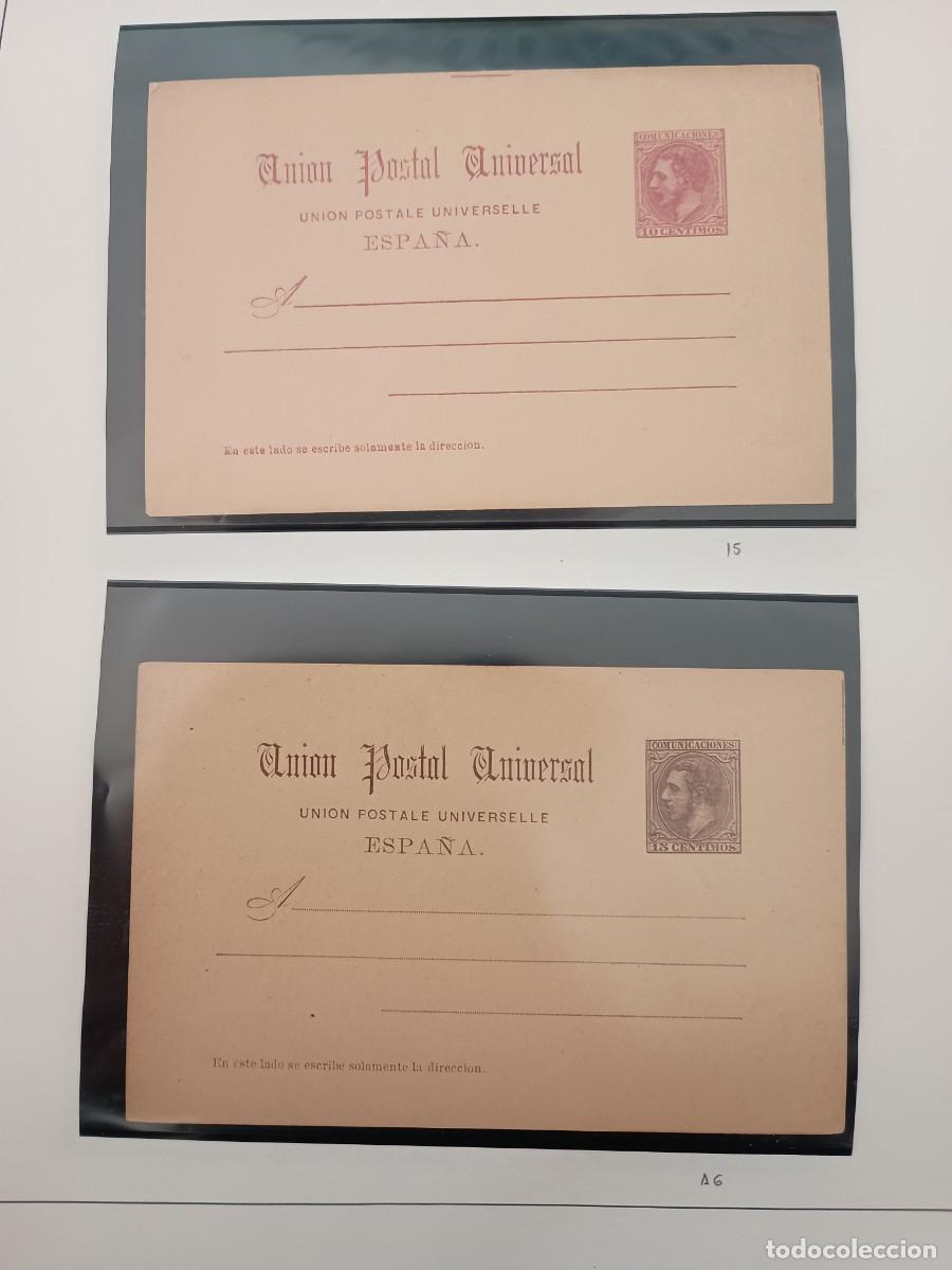 Sellos: LOTE 9 ENTEROPOSTALES NUEVAS ALFONSO XII Y XIII