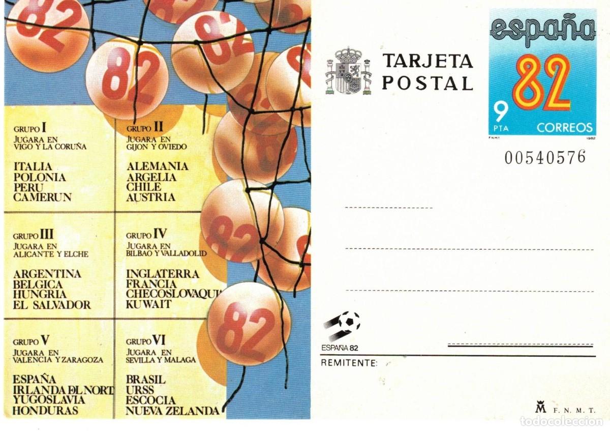 Sellos: :::: LC396 - TARJETA POSTAL ESPA&Ntilde;A 82 - Foto 1