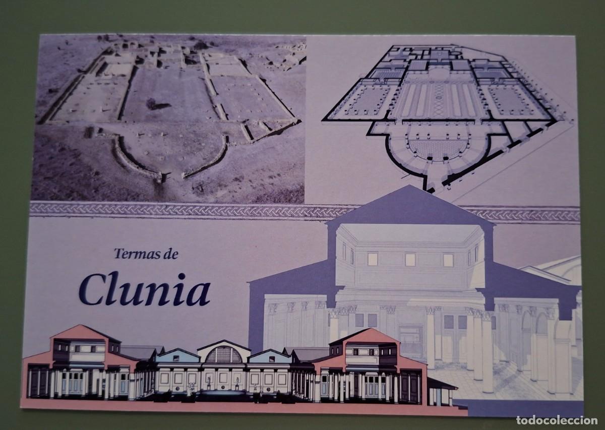 Sellos: TARJETA CORREO - YACIMIENTO ROMANO CLUNIA, PE&Ntilde;ALBA CASTRO, BURGOS - EDIFIL 195 - ESPA&Ntilde;A 2025 ..A3842