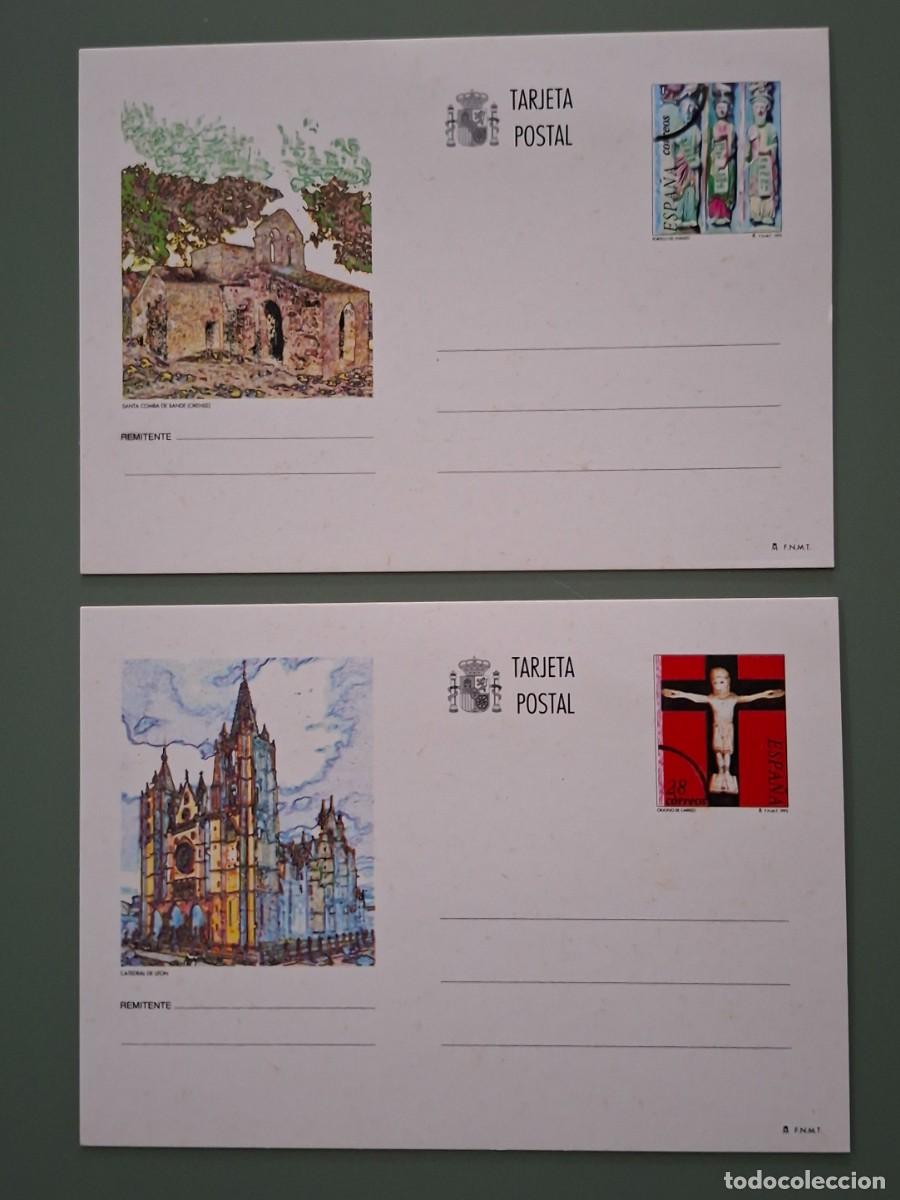 Sellos: LOTE DE 2 ENTERO POSTAL, ESPECIMEN ARCO MUESTRA - A&Ntilde;O 1993 - EDIFIL 155/56 ..A3645