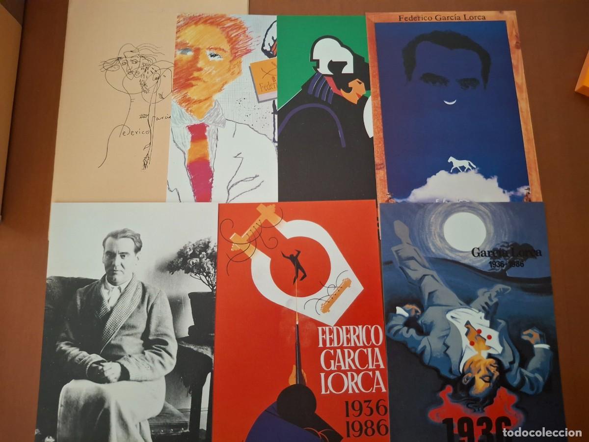 Selos: HB1250 Sellos ESPA&Ntilde;A 6 ENTERO POSTALES homenaje centenario LORCA