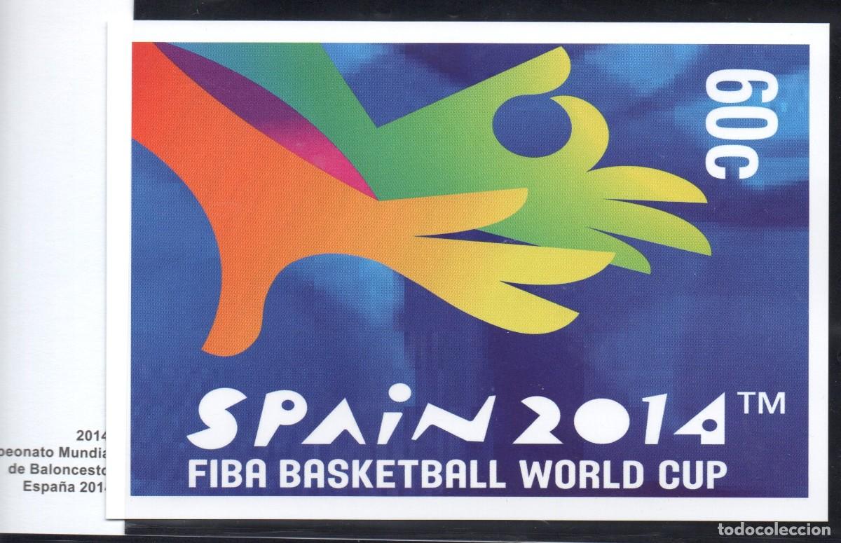Francobolli: ENTERO POSTAL 2014 CAMPEONATO DE MUNDO DE BALONCESTO