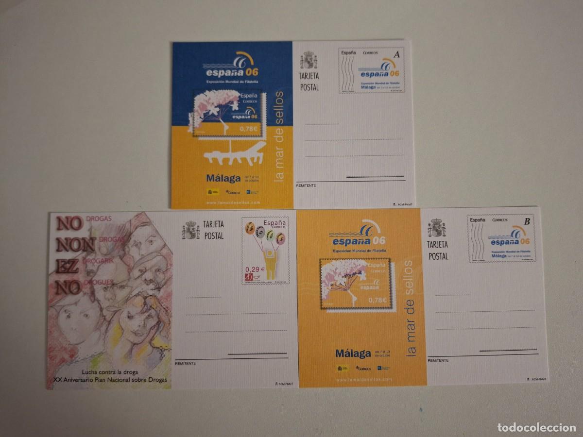 Francobolli: HB1727 ENTERO POSTALES 2006 a&ntilde;o completo EDIFIL 173/175 v.c. 7 &euro;