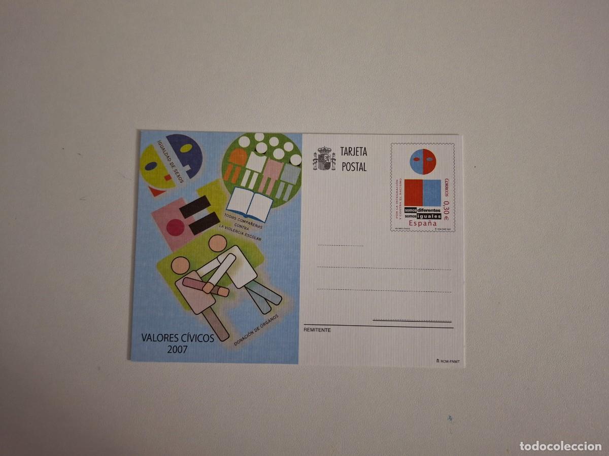 Francobolli: HB1728 ENTERO POSTALES 2007 a&ntilde;o completo EDIFIL 176