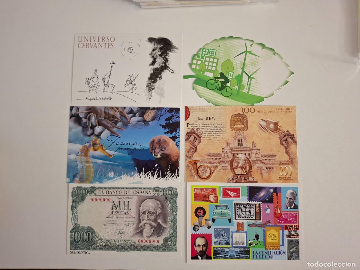 Sellos: HB1746 ENTERO POSTALES LA TARJETA DEL CORREO a&ntilde;o 2016 EDIFIL 108-110-112-115-116-117-119-120