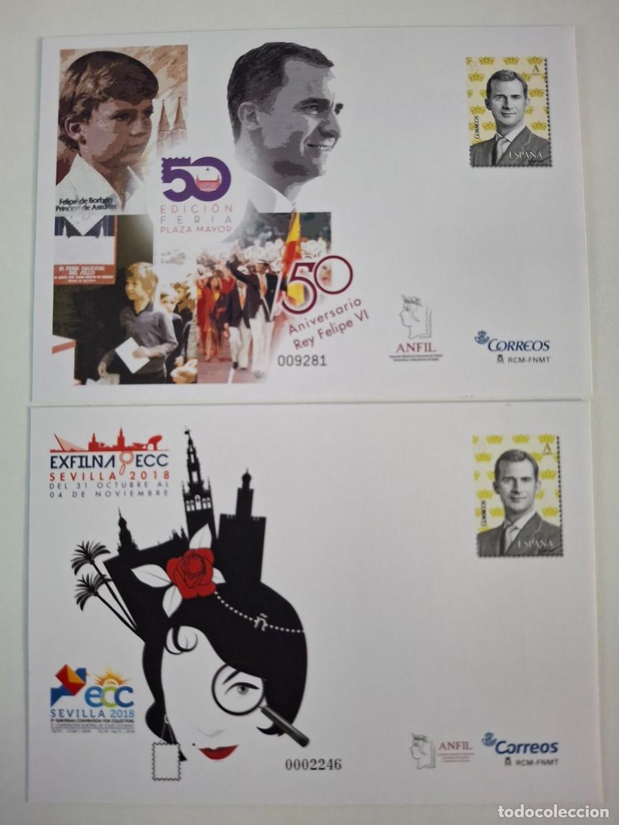Timbres: HB1779 Sobres ENTERO POSTAL a&ntilde;o 2018 completo EDIFIL 149/150 v.c. 24 &euro;