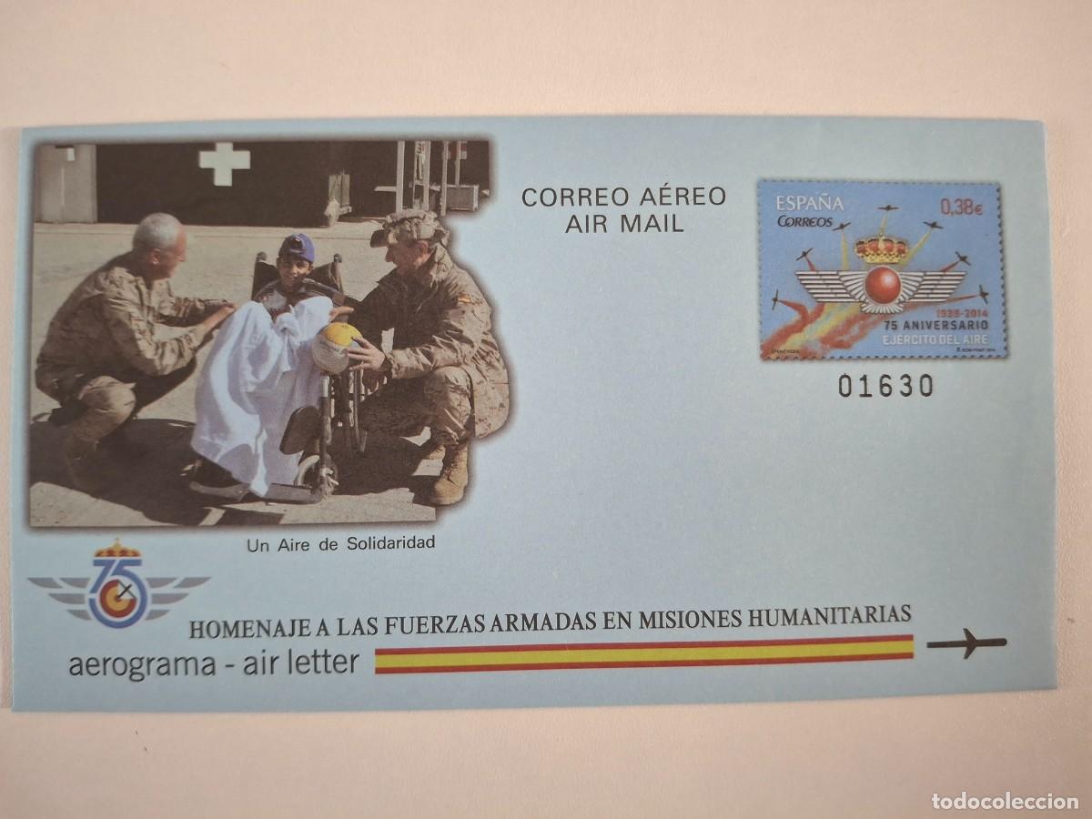 Francobolli: HB1784 AEROGRAMA a&ntilde;o 2014 dificil de encontrar v.c. 20 &euro;