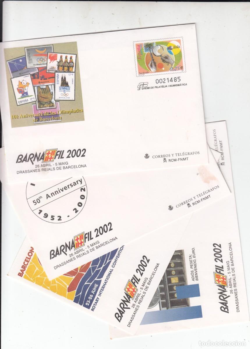Sellos: SOBRE ENTERO POSTAL BARNAFIL 2002 - NUM . 77