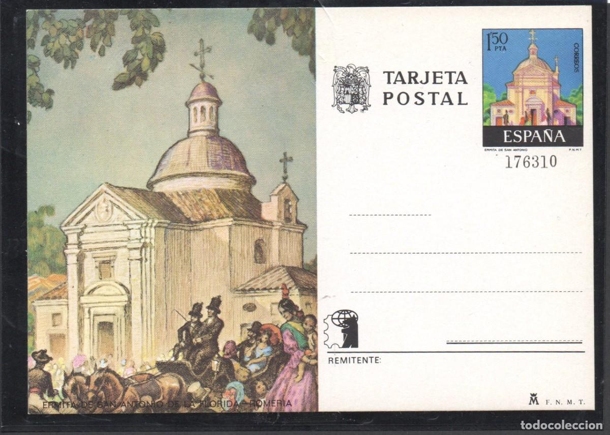 Sellos: ENTERO POSTAL 108** ERMITA DE SAN ANTONIO