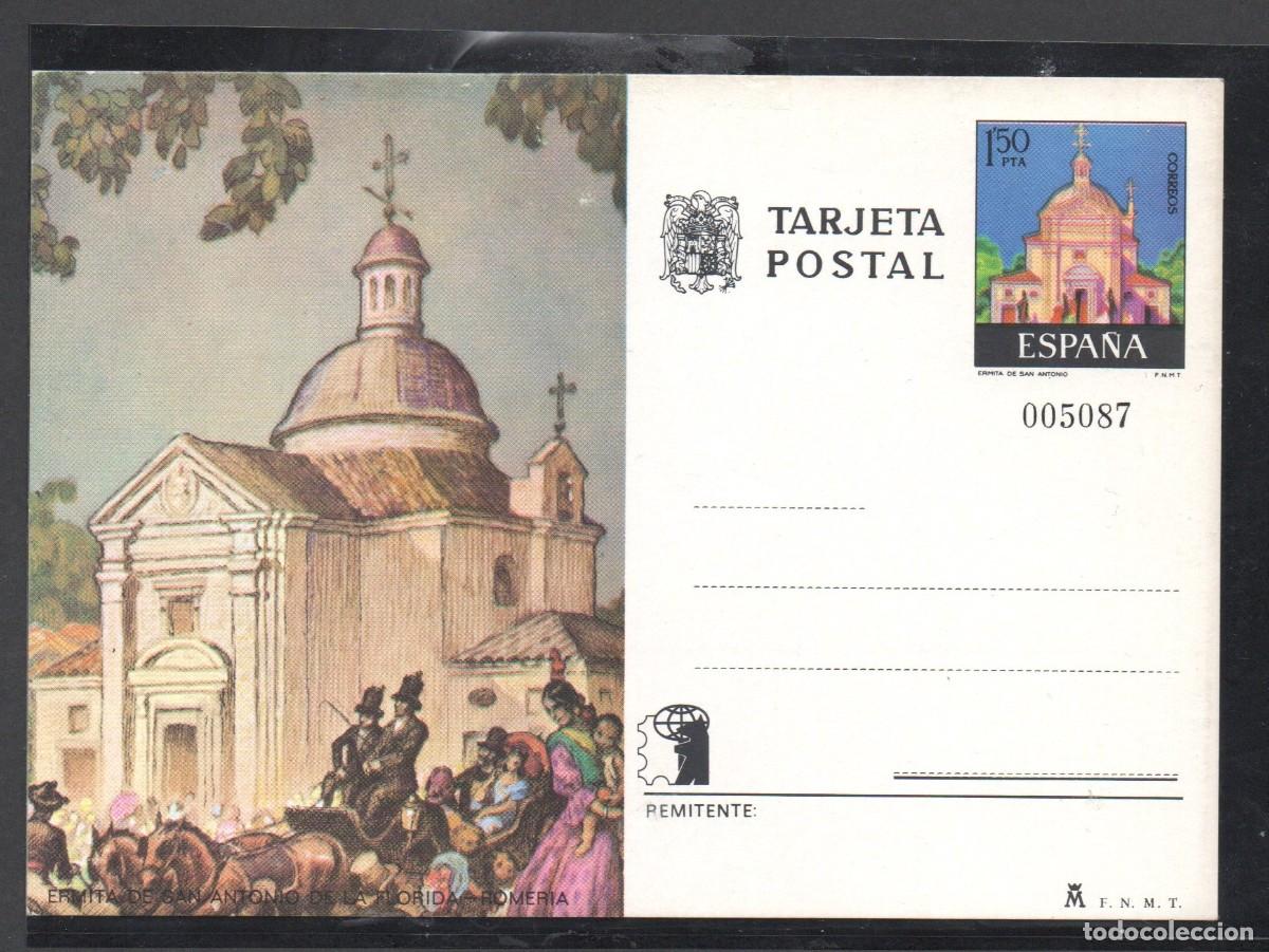 Sellos: ENTERO POSTAL 108** ERMITA DE SAN ANTONIO