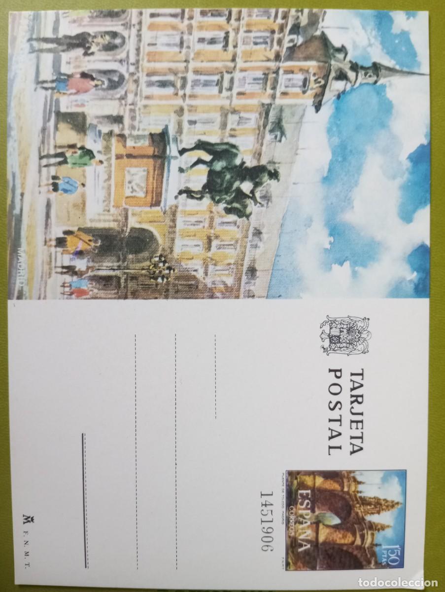 Sellos: ESPA&Ntilde;A, ENTERO POSTAL , MADRID