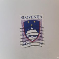 Sellos: AÑO 1992 SLOVENIA SELLO USADO
