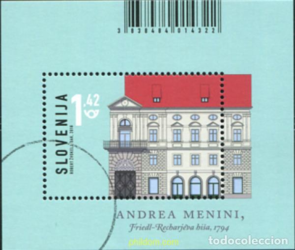 Sellos: 593676 MNH ESLOVENIA 2018 EDIFICIO FRIEDL-RECHAR - Foto 1