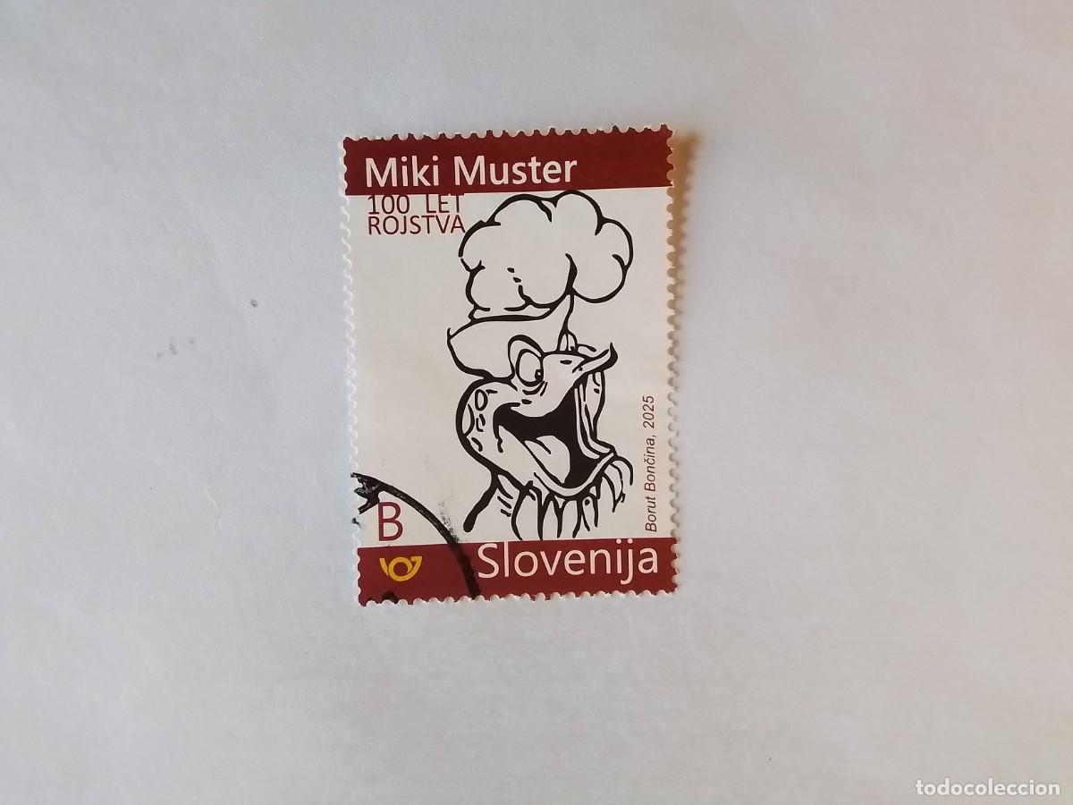 Sellos: A&Ntilde;O 2025 ESLOVENIA SELLO USADO