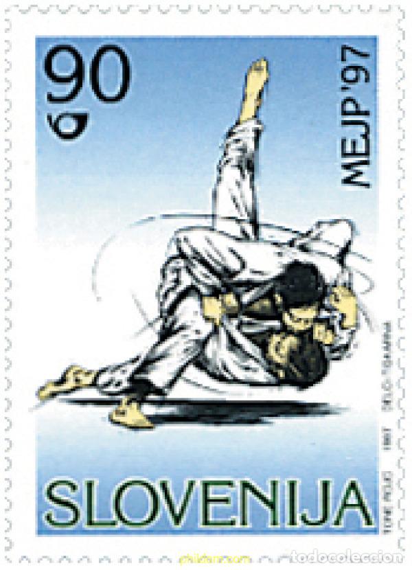 Selos: 86812 MNH ESLOVENIA 1997 CAMPEONATOS EUROPEOS JUNIORS DE JUDO