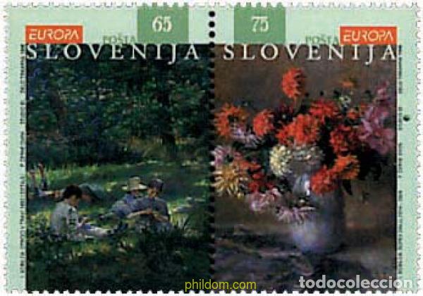 Sellos: 292144 MNH ESLOVENIA 1996 EUROPA CEPT. MUJERES CELEBRES