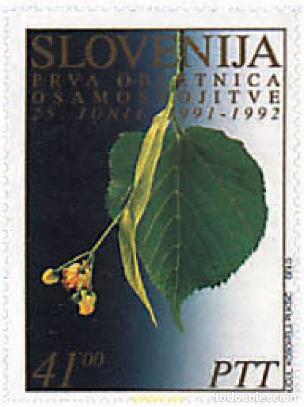 Briefmarken: 88716 MNH ESLOVENIA 1992 PRIMER ANIVERSARIO DE LA INDEPENDENCIA